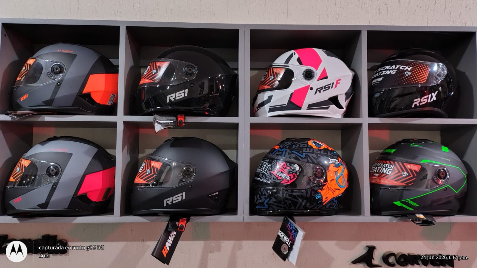 Productos disponibles en MDA Motos