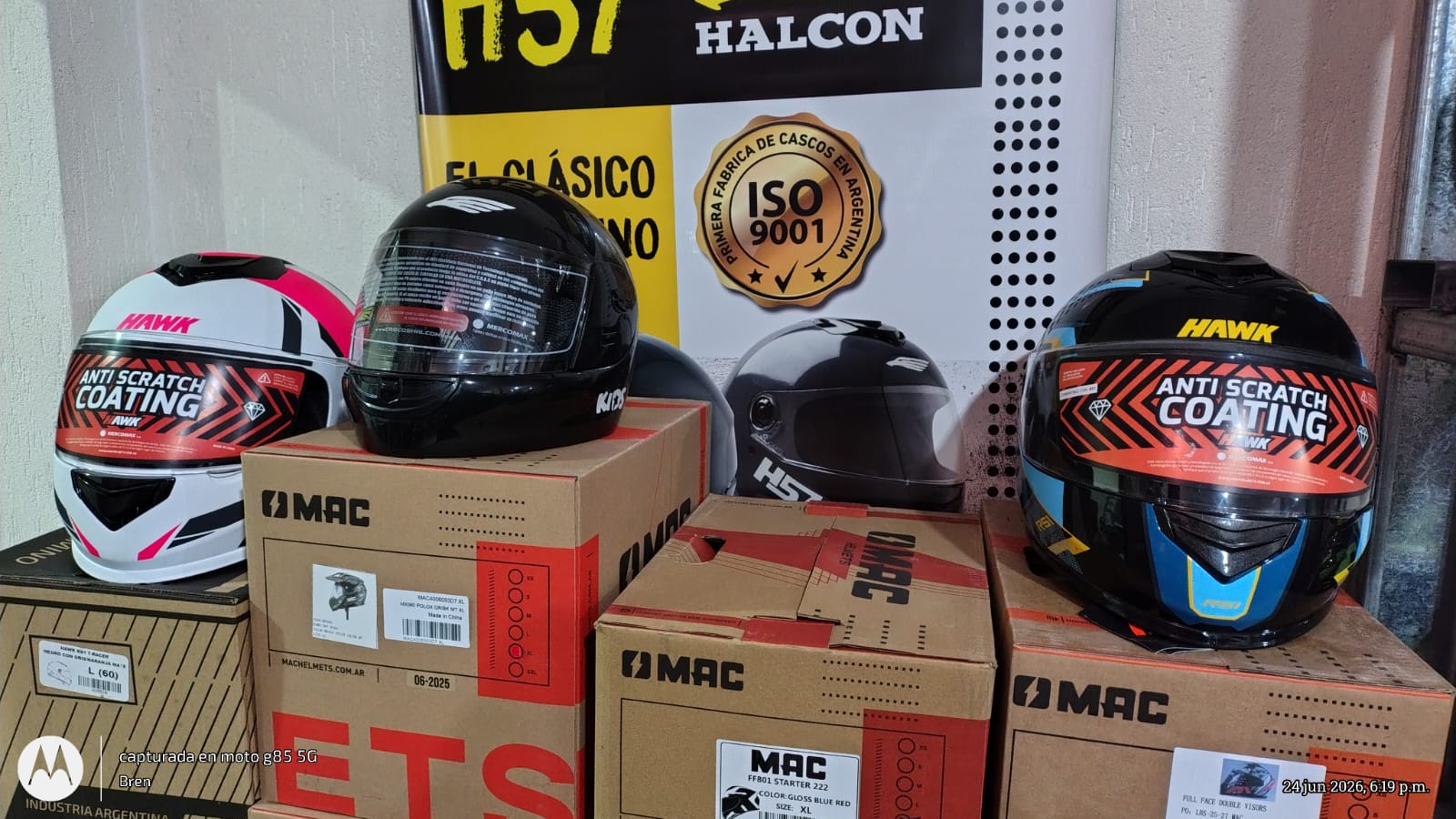 Frente del local MDA Motos